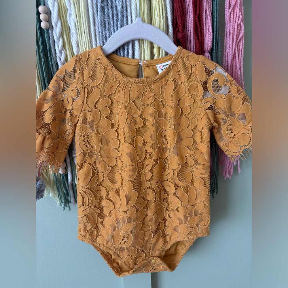 Lace onesie